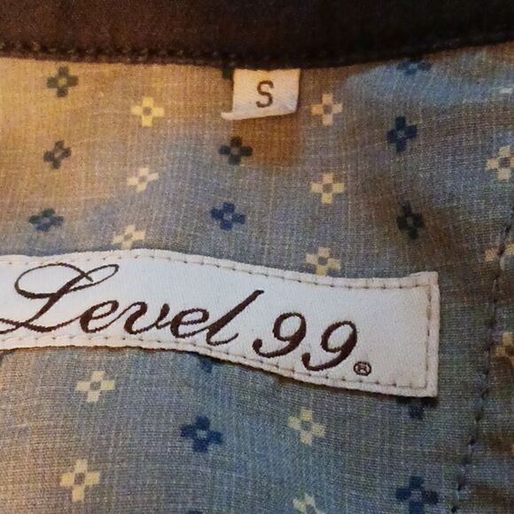 ANTHROPOLOGIE Level 99 Linen Grey Jacket - Picture 8 of 8